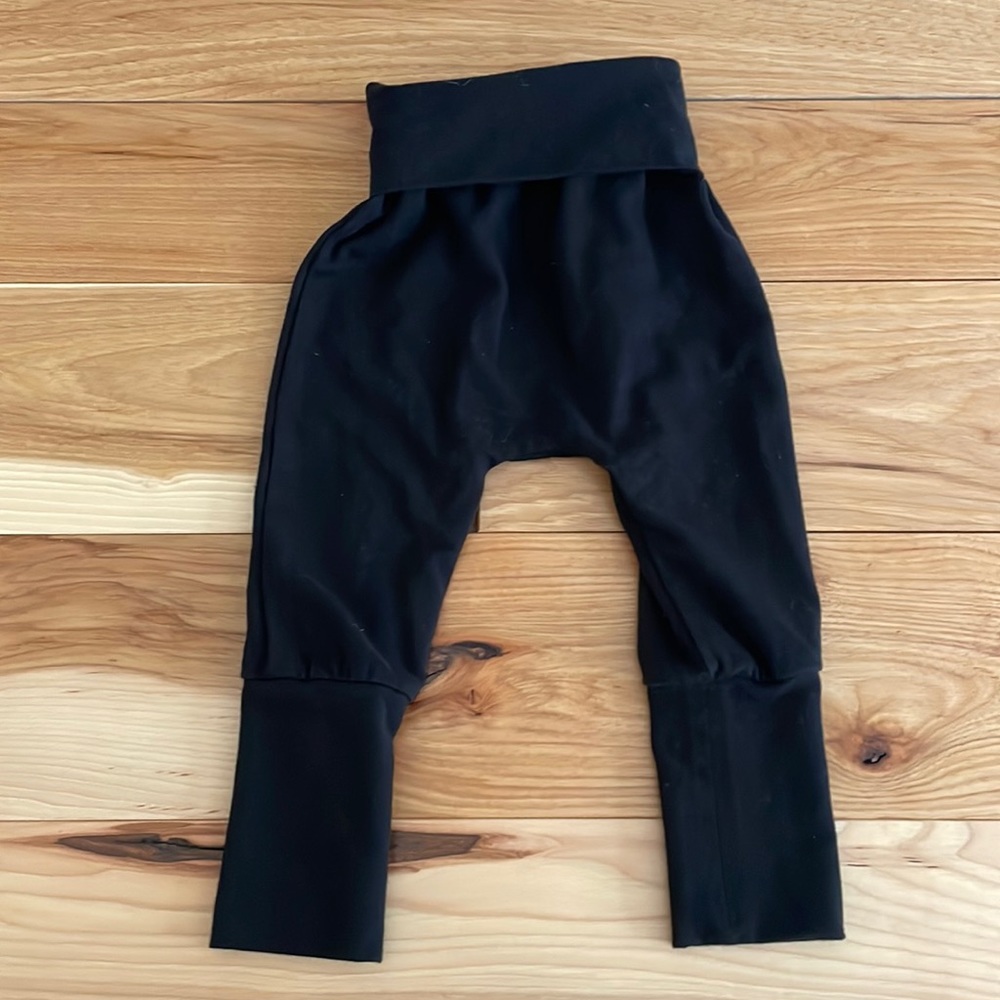 3/$15 Black Baby Leggings